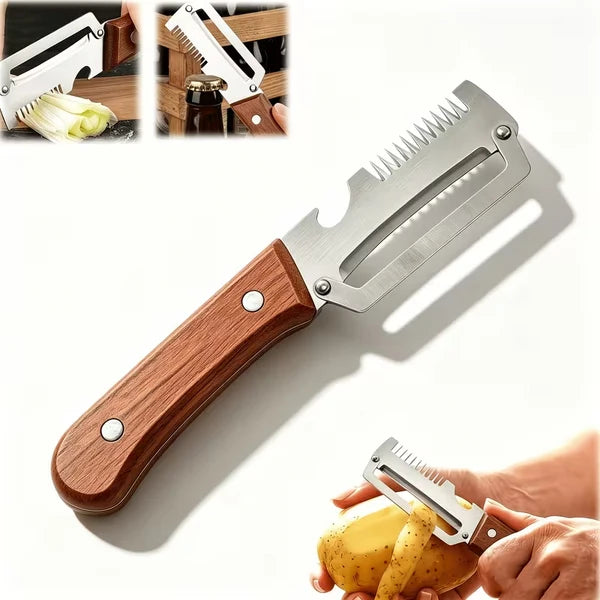 4-in-1 Ultra Sharp Vegetable Peeler & Cutter