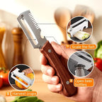 4-in-1 Ultra Sharp Vegetable Peeler & Cutter