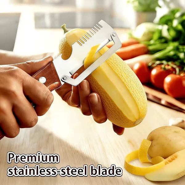 4-in-1 Ultra Sharp Vegetable Peeler & Cutter