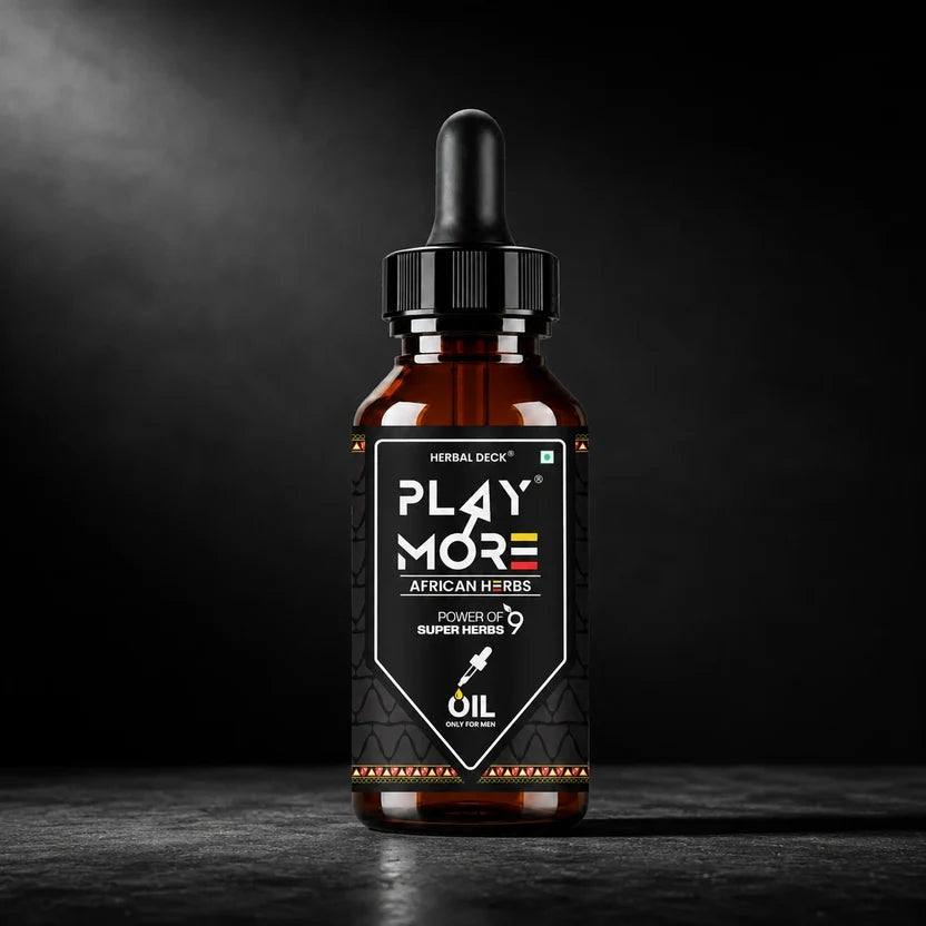 Play More Oil Natural indegriants 500,000 Customer satisfied ⭐⭐⭐